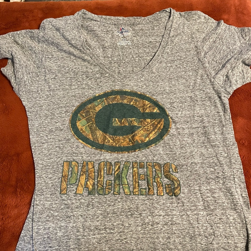 Green Bay Packers Camo T shirt